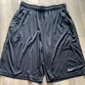 Nike Black Athletic Shorts Performance Mesh